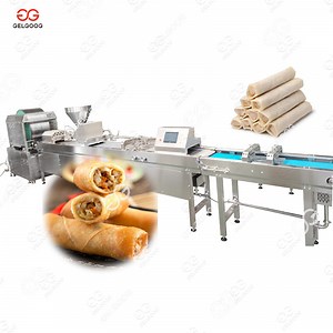 [Hot Item] Gelgoog Making Finger Spring Roll Machine Finger Spring Roll Machine Production Line for Commercial