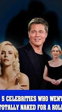 5 celebrities who went totally naked for a role #celebrity #celebritynews #hollywood #unscripted