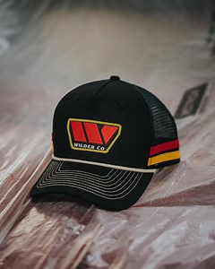 Wilder Co Classic Black Snapback - Etsy Australia