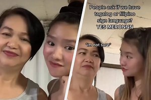 ‘Deaf beauty’ teaches sign language with mom on TikTok to promote inclusivity | ABS-CBN News