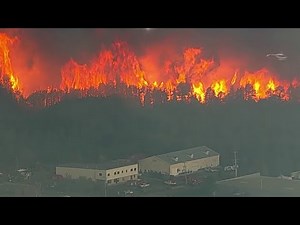 Massive wildfire forces evacuations in Ocean County, NJ, closes stretch of Garden State Parkway