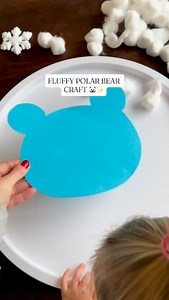 Lily loved making this fluffy polar bear 🐻‍❄️ So simple, but great for fine motor skills and creativity. Lily loved sticking on the cotton balls and giving her bear a face. What you need: • blue paper (bear shape) • cotton balls • glue • googly eyes • pipe cleaner (nose & mouth) #wintercraftsforkids #easykidscrafts #toddleractivities #creativekids #toddlercraftideas | What a Mom Needs