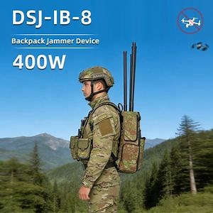 [Hot Item] Lightweight Backpack Jammer Ied UHF VHF WiFi 3G 4G 5g GPS Cell Phone Bloqueador De Sinal Bluetooth Signal Blocking Jammer