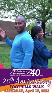 The lovely Linda from Alzheimer's Tennessee and Lamar from Amedisys! | Alzheimer's Tennessee, Inc. | Facebook