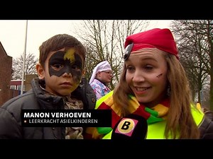 Asielkinderen Overloon vieren hun eerste carnaval