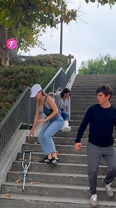 7.4K views · 29 reactions | A woman with a leg cast struggles on stairs | Fabiosa Hearty | Facebook