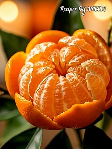 Mandarin Oranges Blooming in Style 🍊✨ #FoodArt #HealthySnacks #FruitPlatter #MindfulEating #KitchenCreativity | Recipes By Amelia