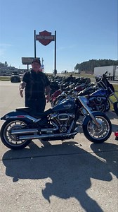 26 reactions | Jacob’s used bike pick this week is this kickass 2022 FatBoy in Reef Blue! This sleek and powerful ride is sure to turn heads! With low miles and high style this bike is the perfect ride. Don’t wait - come test ride this beast before it’s gone! | Lumberjack Harley-Davidson | Facebook