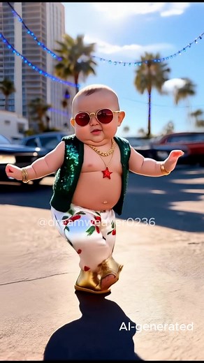 Cute Baby Dance Videos Featuring AI Effects