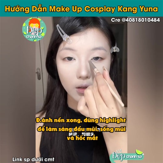 Thử layout make up của Kang Yuna ngay nào 😍 Cre @40818010484 #depchanhsa | Đẹp Chanh Sả