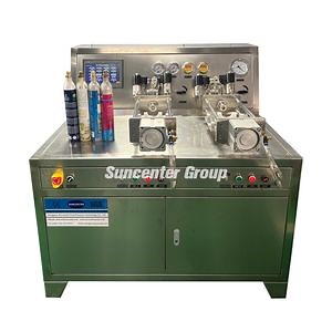 [Hot Item] PLC Control Two-Workstation Gas Filling Machine for 0.6L Sodastream Cylinder Refilling Machine