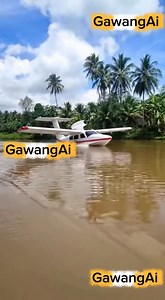 80K views · 613 reactions | Seaplane landing sa Cagayan River?! Sobrang angas nito, akala ko sa movie lang! #GawangAI #CagayanValley #PinoyTech #FuturePhilippines #AmphibiousPlane #CagayanRiver #ProudlyLocal | Gawang AI | Facebook