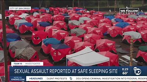 Sexual assault reported at City of San Diego’s safe sleeping site