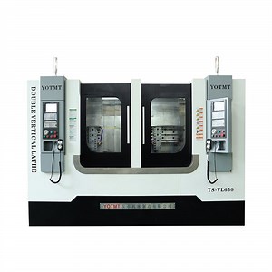 [Hot Item] Twins CNC Turning Machine Vertical Lathe with Double Sided CNC Controller