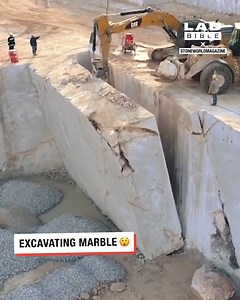 These marble slabs are huuuge 😮 | LADbible Ireland