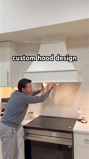 custom hood design for your next #kitchenrenovation #kitchenhood #kitchendesign