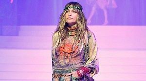 Paris Jackson walks the runway for Jean Paul Gaultier's Haute Couture Spring/Summer 2020 show