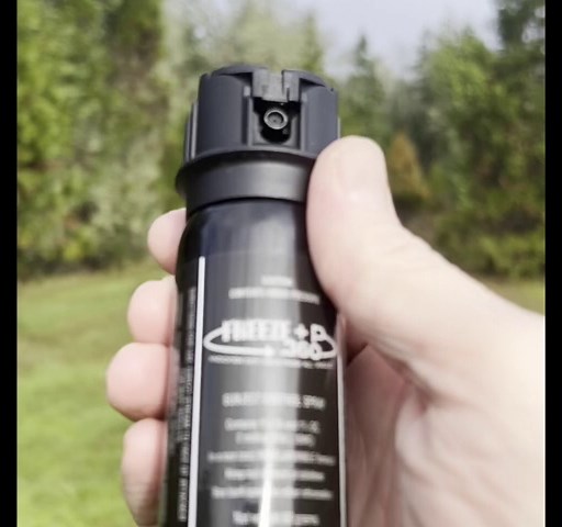 Freeze +P Pepper Spray (NF) - 2 oz Stream (Flip Top) - 360° Deployment with BOV Technology