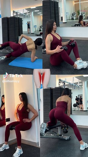 4 exercises for inner thighs 🔥 1️⃣ Side plank inner thigh lift 2️⃣ Seated inner thigh squeeze 3️⃣ Wall sit dumbbell squeeze 4️⃣ Wide stance adductor squat Slow and controlled reps for better muscle activation. Save this workout and try it next leg day. #innerthighworkout #innerthighs #homeworkout #adductors