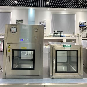 [Hot Item] Electrical Interlock Dynamic Type Pass Through Box for Clean Room with UV Lamp