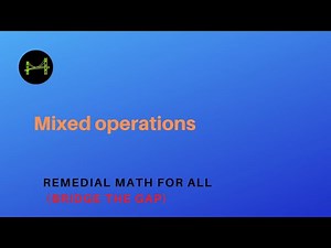 Mixed Operations (Addition, Subtraction, Multiplication, Division)