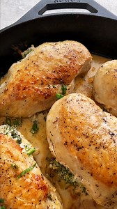 Here's how to make delicious broccoli and cheese-stuffed chicken breast with this easy recipe. It will take your next chicken dinner to the next level and get your family to eat their veggies! https://www.jessicagavin.com/broccoli-and-cheese-stuffed-chicken-breast/ | Jessica Gavin