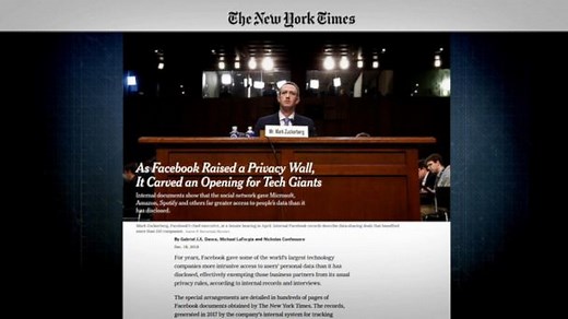 Facebook privacy scandal