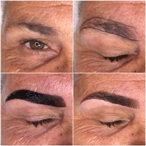 Fixing Messy Eyebrows with Henna | Estética & Beleza