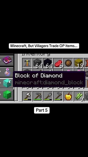 Minecraft Villagers Trade OP Items - Part 5