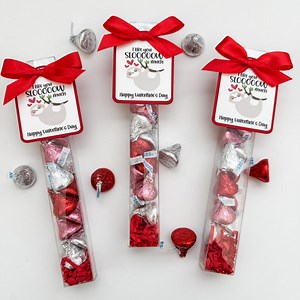 Valentine Candy Tube Favor With Chocolates, Sloth Party Treat, Classroom Valentine Gift - Etsy