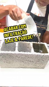 Como tirar infiltração de laje e parede #dicas #facavocemesmo #impermeabilizante