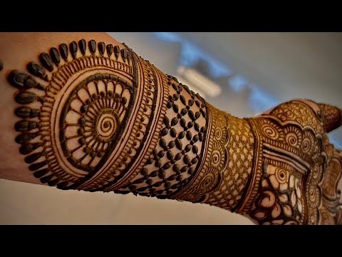 Beautiful Full Hand Mehndi Designs |Chaat Pooja Mehendi |Bridal Mehandi |Easy