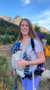I hiked with my baby in the soft-shell carrier on the front for the first six months. I love the newborn hiking phase a lot. They sleep and snore on your chest. I was always hot and thirsty from nursing so much when we hiked like this but I enjoyed it anyways. Comment “newborn hiker” if you’d like my top tips for hiking with a newborn DM’d to you. Please forward this to a new or expecting mom to watch and make sure to watch Part 1-3! 🥰 #hikingmom #motherhiker #hikingwithbaby #newbornhiker #hiki