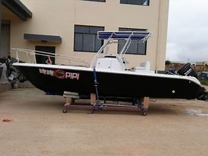 [Hot Item] 24FT New Model FRP Fishing Boat with Canopy