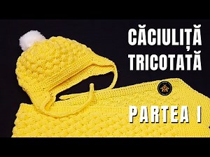 How to knit a 3D beanie hat - Part I - perfect for cold weather