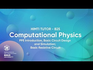 [HIMTI TUTOR] Computational Physics - Basic Resistive Circuit