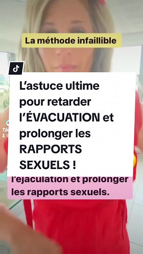 L’astuce ultime pour retarder l’ÉVACUATION et prolonger les RAPPORTS SEXUELS 💦 #sexuality #relationsexuel #infosexuality #fairelamour #sexeeducation