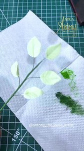 19K views · 283 reactions | How to give shade on fondant leaf / cake topper ...#leaf #flowers #cakedecorating #cake #cakedecorating #art #craft#artist #reels #reelitfeelit #reelkarofeelkaro #reelsinstagram #antonythecakeartist #rose#sunflower | Antony Bidesh | Facebook