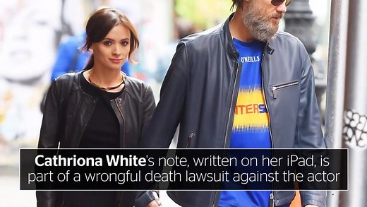 Jim Carrey's ex-girlfriend wrote him damning note before her suicide