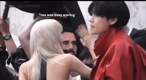 Lisa and Taehyung Cute Interaction Moments