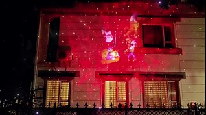 Beinhome Christmas Projector Lights Outdoor Decorations, Dual-Head LED Snowflake Projector Lights, 64 Patterns Holiday Window Projector, Xmas Projector Light for House Outside