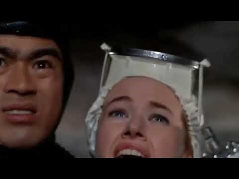 Hot vintage scuba Frogwoman get attacked by aliens. Terror beneath the sea Movie.