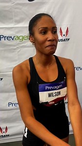 Ajee’ Wilson, World indoor champion at 800m, video by Jeff Benjamin, #usatfindoors, #ajeewilson, #oceanbreezesthleticscenter | RunBlogRun