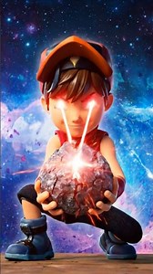 BoBoiBoy Api Batu Berlin merah☺😊
