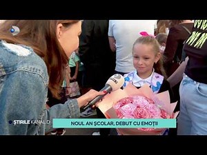 Kanal D News - The new school year, an emotional start! | Lunch edition