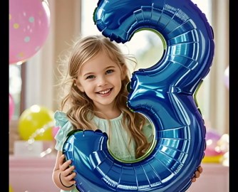 Red Number 5 Balloons,5 Helium Balloon Number Digital 5 Balloon Huge Number Balloons for 5 Year Old Birthday Red Party Decorations 15th 25th 55th Birthday Party Supplies Anniversary Decorations
