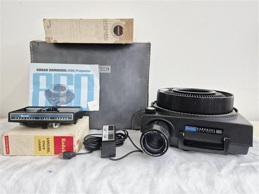 Professionally Rebuilt Kodak 860 Carousel Slide Projector Fully Functional 8411 - Etsy