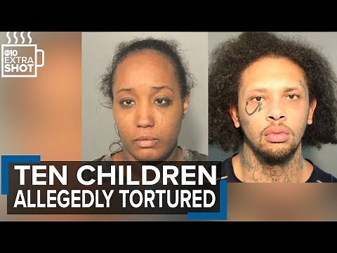 10 children allegedly tortured and abused at home