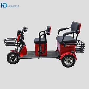 [Hot Item] Strong and Secure Electric Adult Tricycle with Anti-Theft Lock Safe Cheap Electric Tricycle