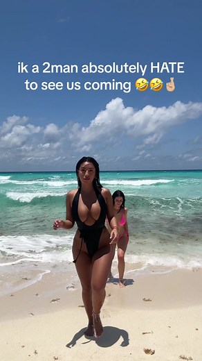 Adults Having Fun at the Beach